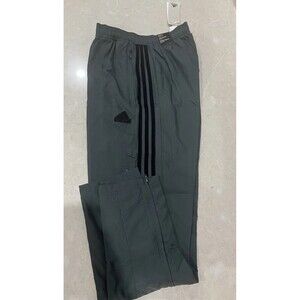 Adidas TIRO 24 Gray Mens Athletic Track Pants Lightweight Woven Size Medium